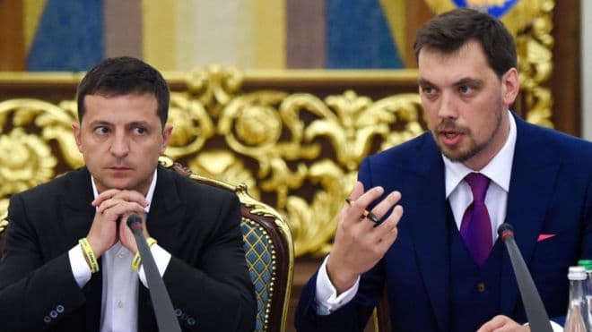 Ukraina bosh vaziri mojaroli audioyozuv ortidan iste'fo berdi