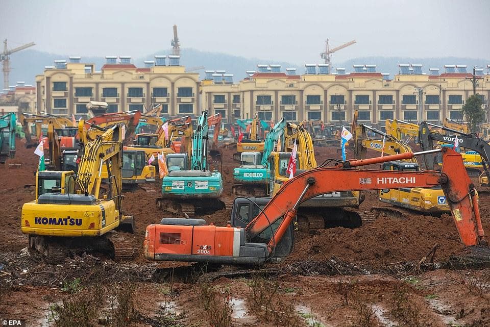 Uxanda koronavirus bilan kurashish uchun ikkinchi shifoxona quriladi. 25 ta provinsiyada favqulodda vaziyat e'lon qilindi