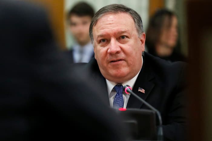 Pompeo AQSh Eronning general Sulaymoniyning o‘limi uchun ehtimoliy javobiga tayyorligini aytdi