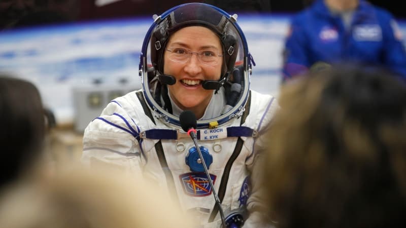 NASA’ning ayol fazogiri koinotda qolish bo‘yicha rekordchi bo‘ldi