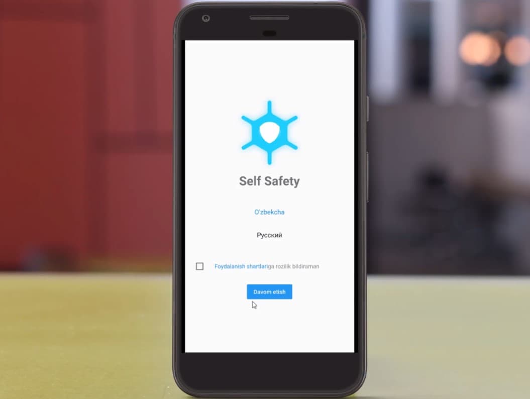 Mobile application developed in Uzbekistan to notify of possible contact with a coronavirus-infected patient