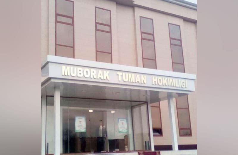 Muborak tumani hokimi ishdan olindi