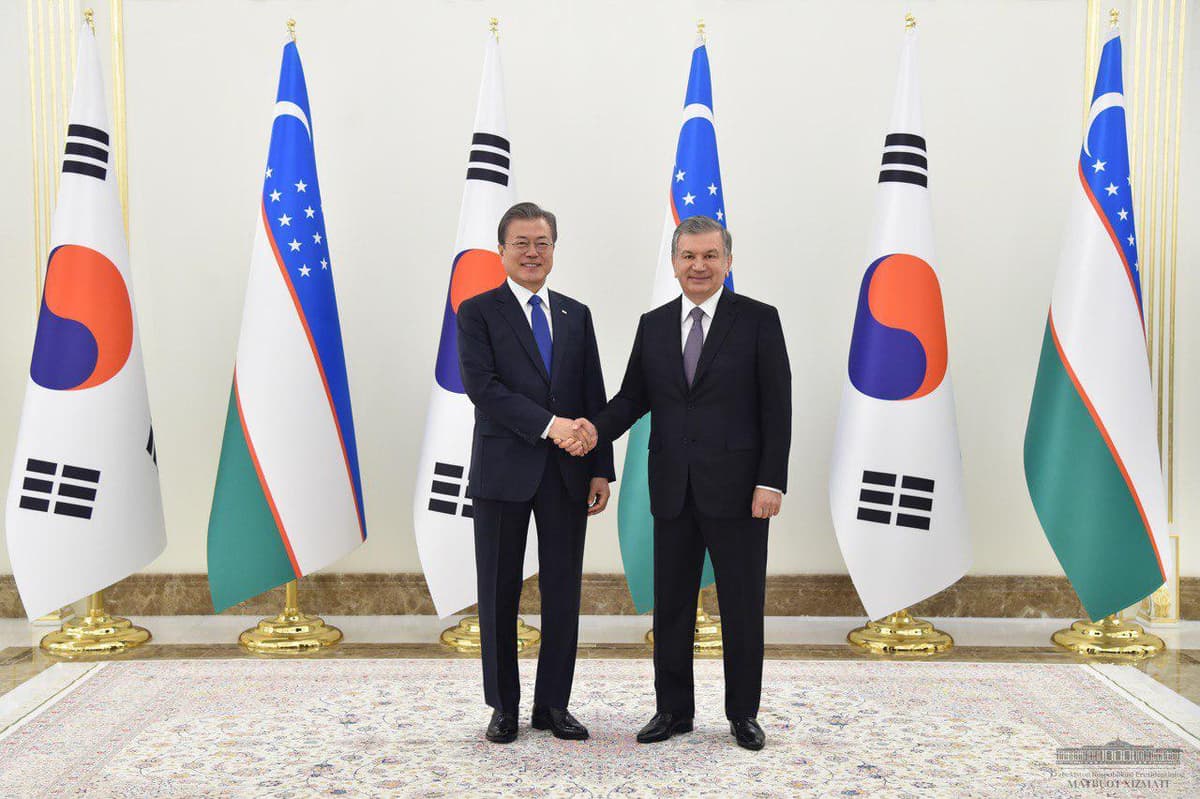 Shavkat Mirziyoyev Janubiy Koreya prezidenti bilan onlayn uchrashuv o‘tkazadi