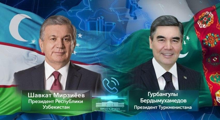 Mirziyoyev, Berdimuhamedow discuss topical issues of bilateral cooperation