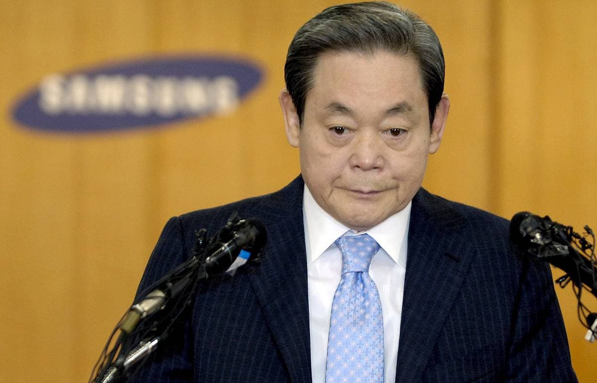 Samsung раиси Ли Гон Хи 78 ёшида вафот этди