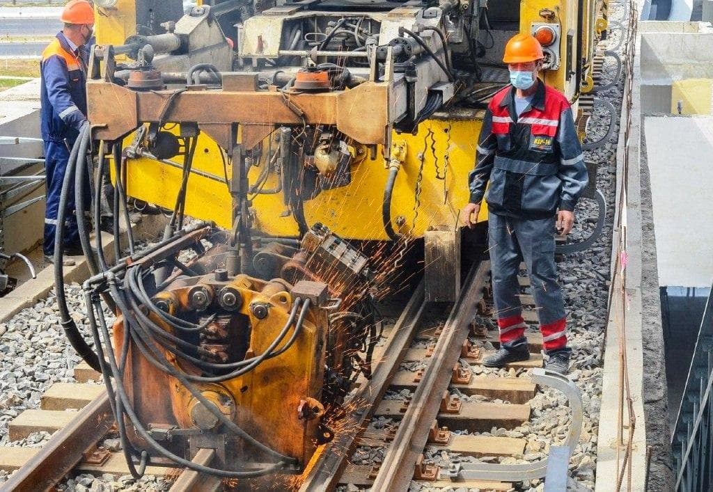 «Sergeli» metro liniyasidagi 5ta bekatda qurilish ishlari tugatildi, ularda qoplama ishlari amalga oshirilmoqda