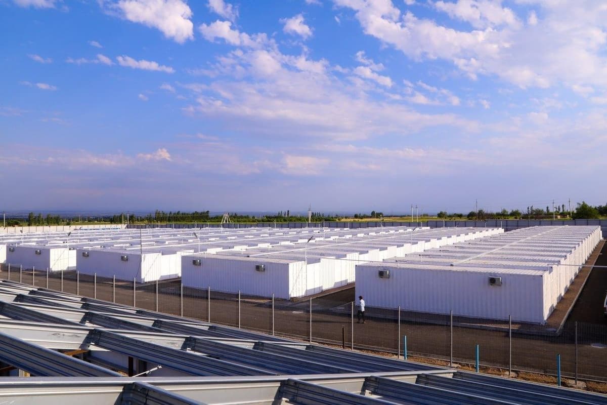 Quarantine center with 1,200 seats built in Namangan