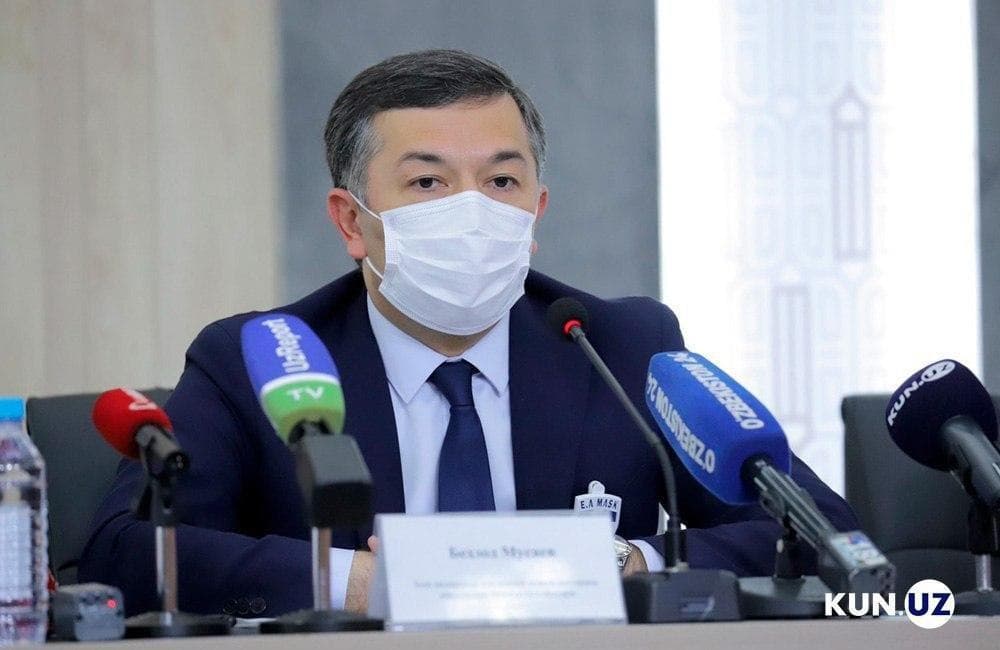 Бехзод Мусаев будет временно исполнять обязанности министра здравоохранения