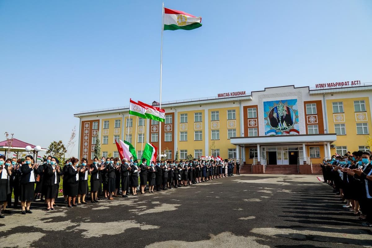 Tojikistonda O‘zbekiston tomonidan qurilgan maktab ochildi