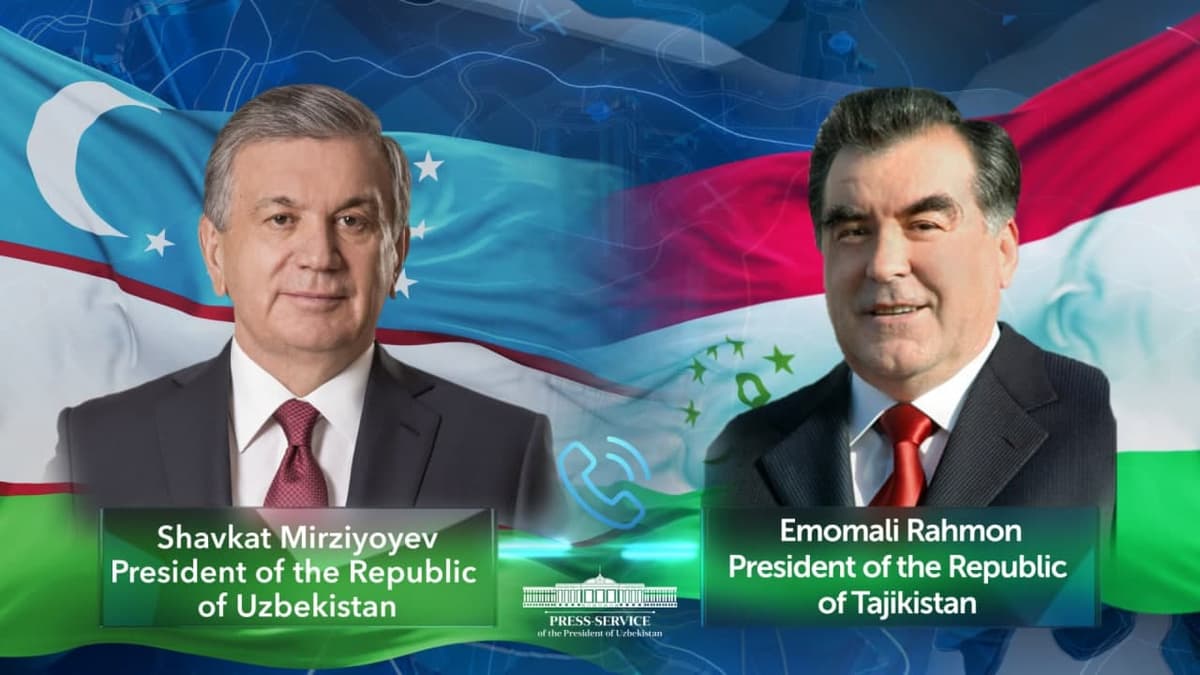 Presidents of Uzbekistan and Tajikistan discuss strengthening cooperation in ensuring stability and security in the region