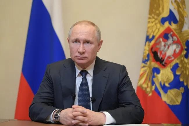 Putin millatga murojaat qildi: Rossiyada bir haftalik dam olish e'lon qilindi
