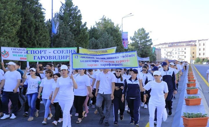 Prezident sog‘lom turmush tarziga oid targ‘ibot bannerlarini 15–20 foizga ko‘paytirish bo‘yicha topshiriq berdi