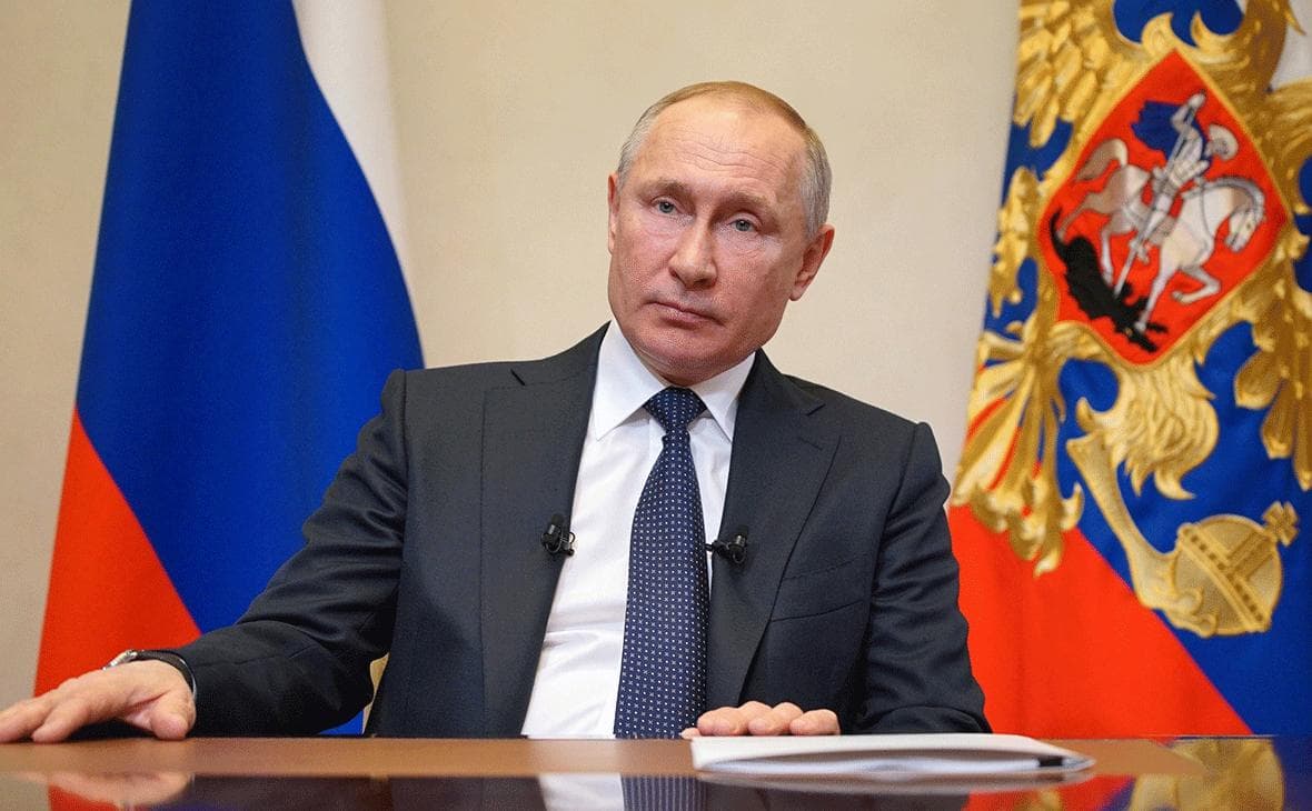 Putin rossiyaliklarga yangi murojaat bilan chiqish qildi - karantin 30 aprelgacha cho‘zildi