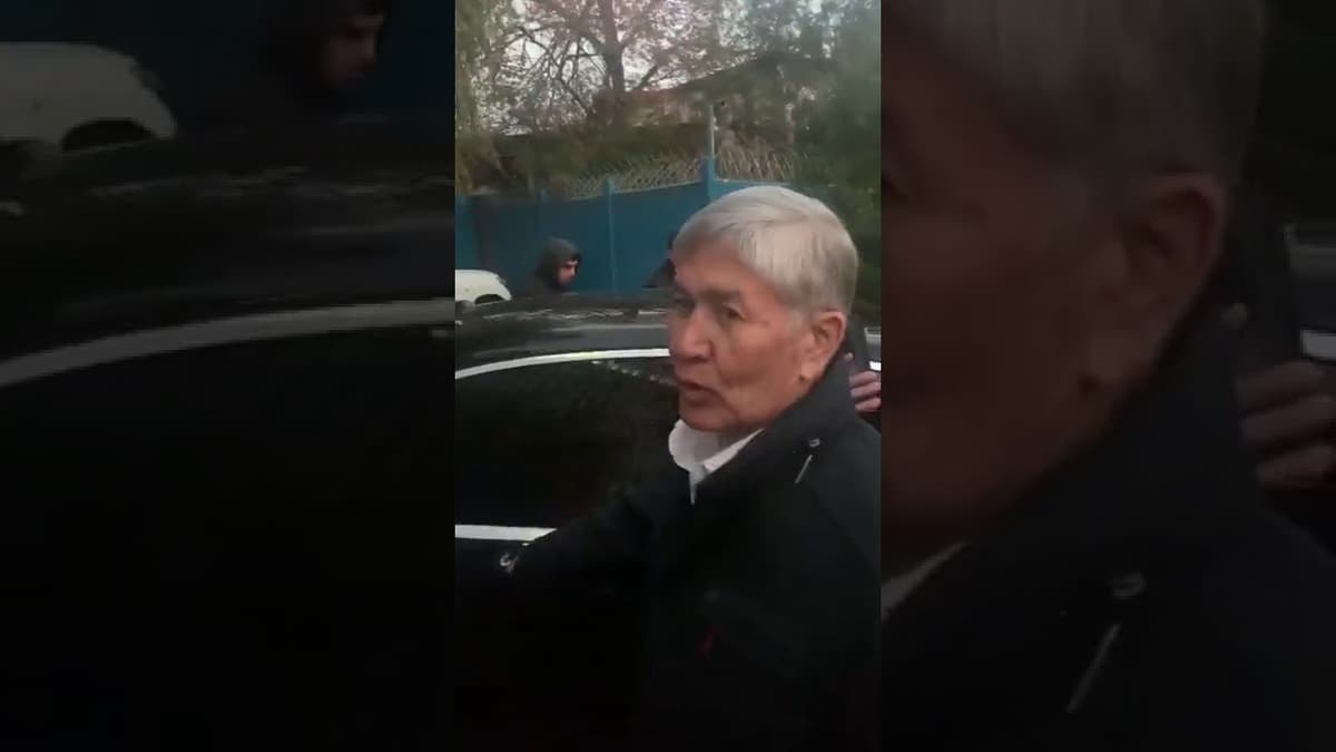 Almazbek Atambayevga suiqasd qilindi