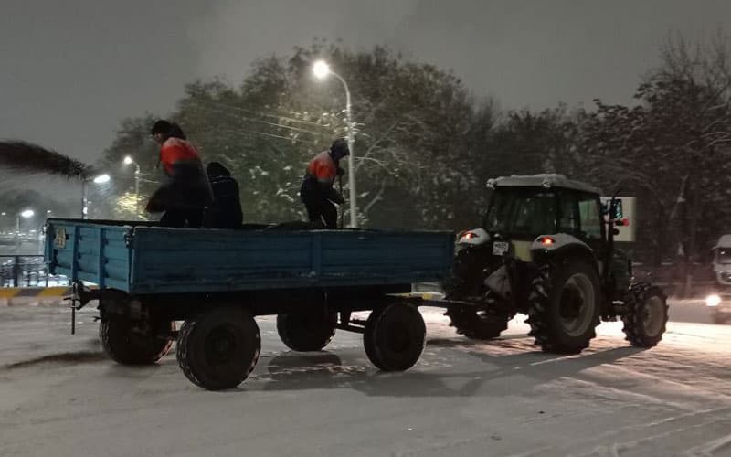Bu juda og‘ir kecha bo‘ldi – poytaxt xizmatlari ilk qorli tunni qanday o‘tkazdi?