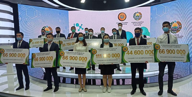 «Tarixiy adolatning tiklanishi» - Xalqaro fan olimpiadalari g‘olibi bo‘lgan o‘zbekistonlik o‘quvchilar taqdirlandi
