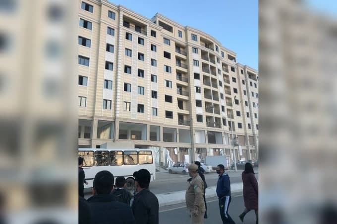 В Бухаре в строящемся жилом доме произошел взрыв