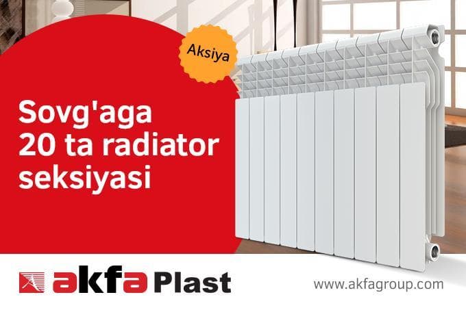AKFA Plast'дан «20 20» фойдали акцияси!