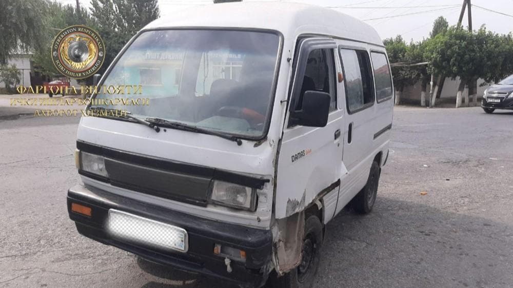 Farg‘onada Damas va mototsikl to‘qnashuvi oqibatida bir kishi halok bo‘ldi