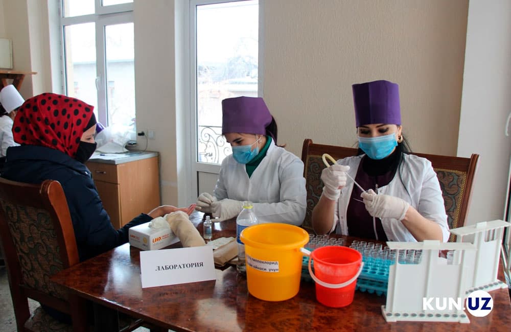 Foto: Toshkentda aholi sayyor tibbiy ko‘rikdan o‘tkazilmoqda