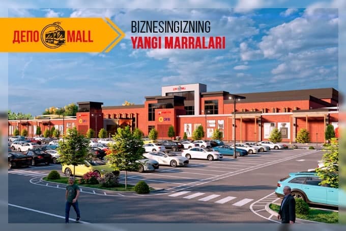 DePO Mall – bu tubdan farq qiladigan savdo markazi
