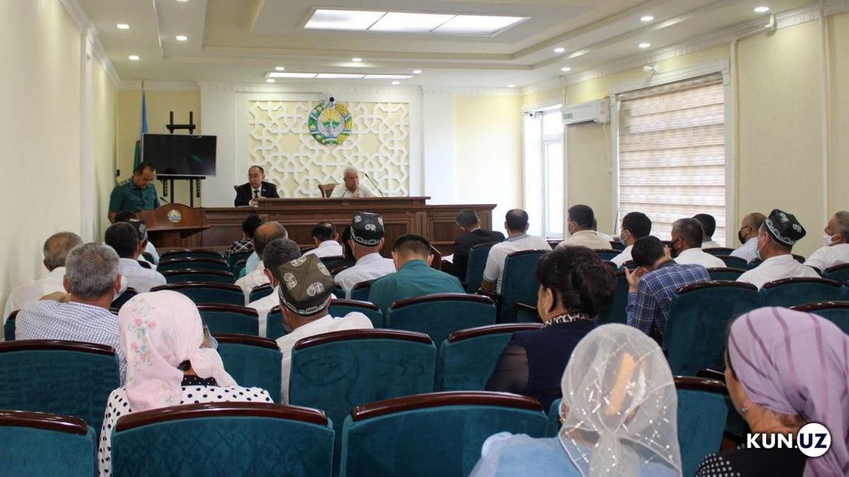 Buloqboshida sessiya: “Temir daftar”ga kiritishning me'yori bormi?