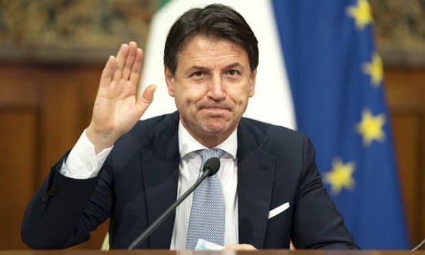 Italiya bosh vaziri iste'foga chiqdi