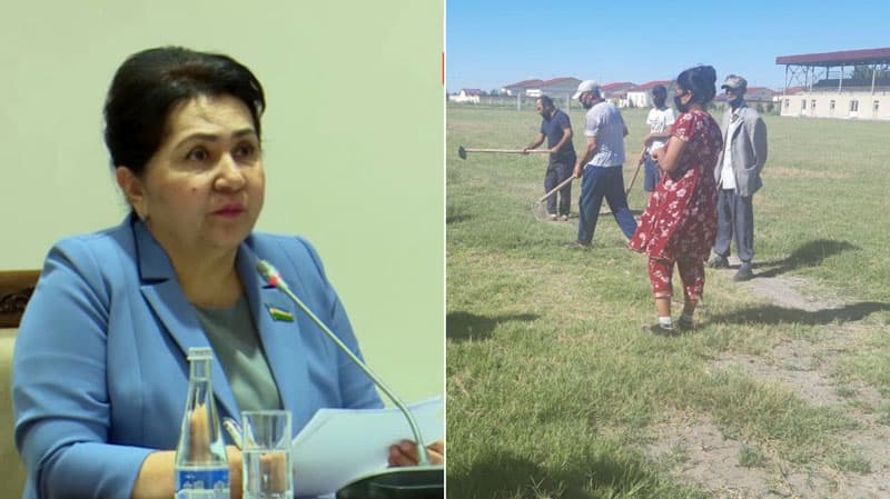 Tanzila Norboyeva Peshko‘dagi majburiy mehnat yuzasidan viloyat hokimidan tushuntirish berishni so‘radi