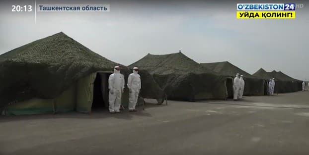 Dala sharoitidagi harbiy-tibbiy gospital tashkil qilindi