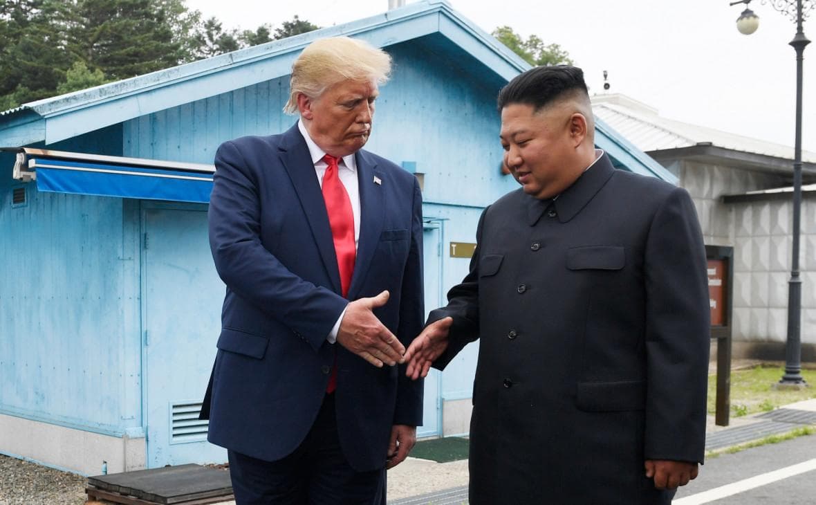 Tramp Kim Chen Inning omma oldida ko‘rinish berganiga izoh berdi