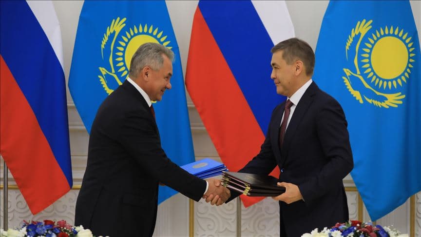 Qozog‘iston va Rossiya harbiy hamkorlik to‘g‘risidagi shartnomani yangiladi