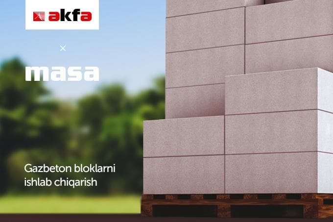 «AKFA Build»: газобетон блоклар ишлаб чиқариш линияси ишга туширилиши 2021 йилга режалаштирилган
