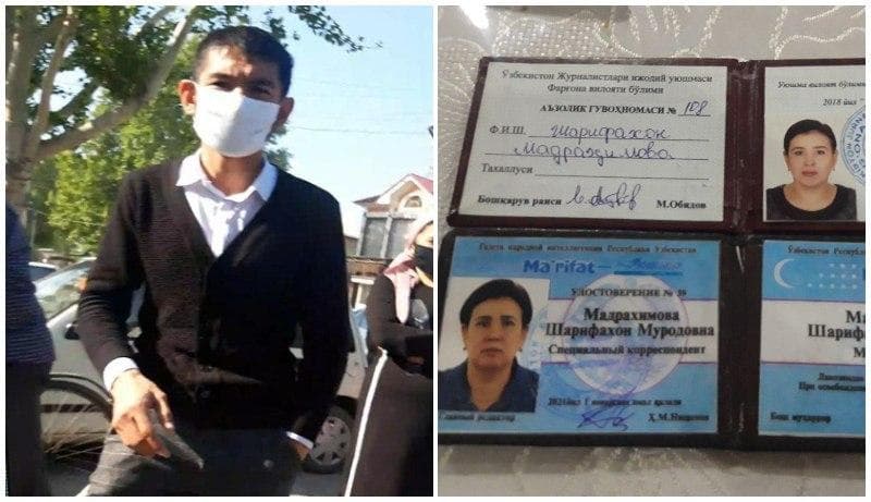 Uchko‘prikda jurnalistga bosim o‘tkazgan hokimiyat xodimi ishdan bo‘shatildi