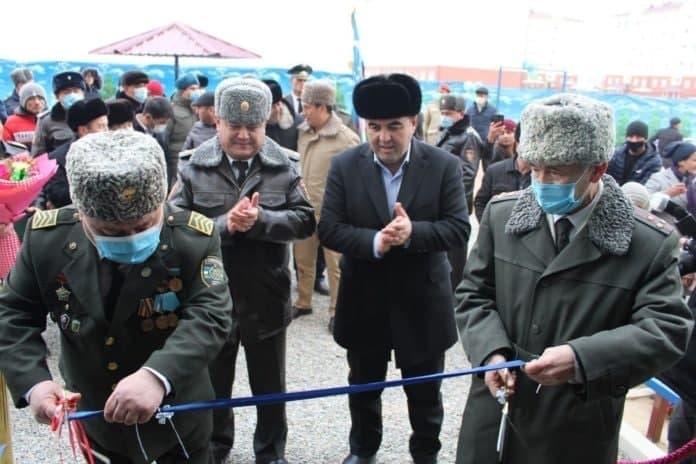 Namanganda harbiy xizmatchilar uchun qurilgan ko‘p qavatli uylar tantanali ravishda ochildi