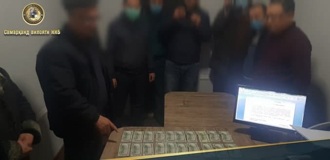 Samarqandda portlovchi modda savdosida qo‘lga tushgan shaxs IIB xodimiga 2 ming dollar pora bermoqchi bo‘ldi