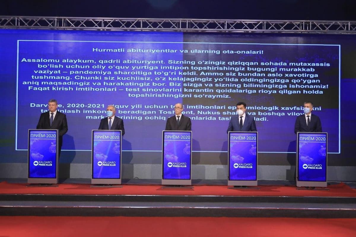 Imtihon shaffof va adolatli bo‘lishini ta'minlab beramiz – DTM rahbari