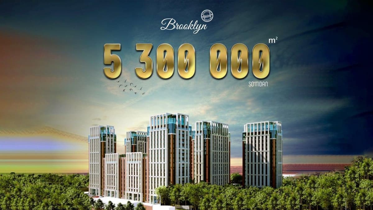 Brooklyn TJMdan ajoyib aksiya: sotuvda bor-yo‘g‘i 8ta xonadon qoldi!