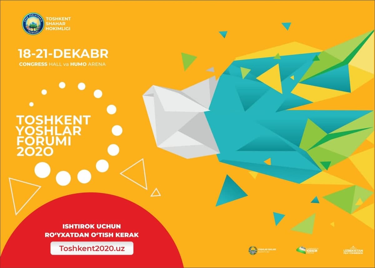 «Toshkent yoshlar forumi-2020» o‘z ishini boshladi