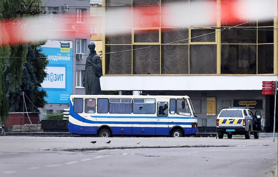 Ukrainada yo‘lovchi avtobusi garovga olindi. Asosiy ma'lumotlar