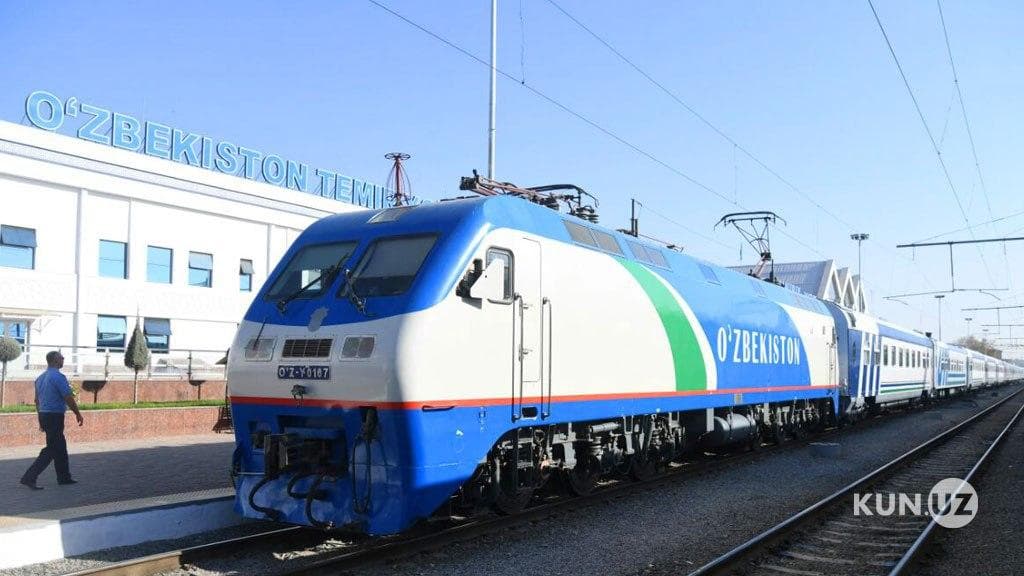 «Узбекистон темир йуллари» опубликовала расписание движения поездов