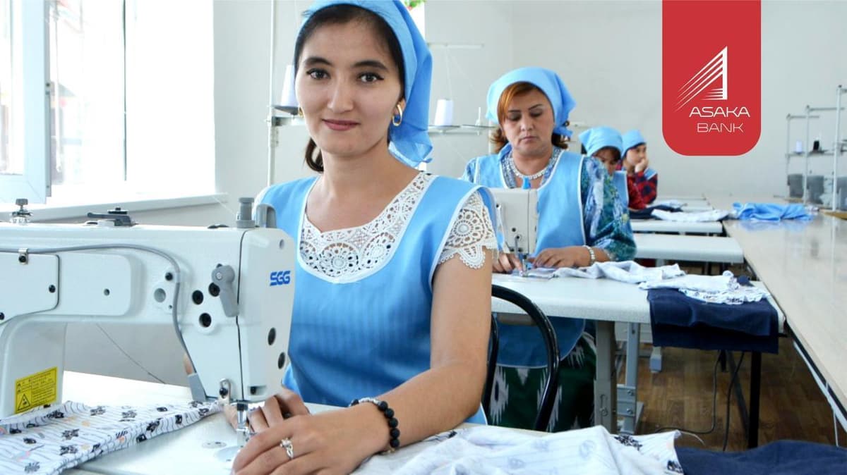 «Asaka» bank: Mirzaobod tumanida «Finiba tex» tikuv-trikotaj mahsulotlarini ishlab chiqarish korxonasi ochiladi