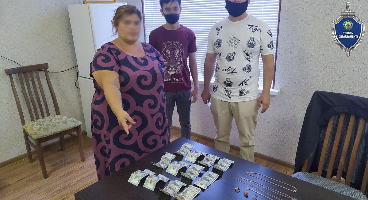 Qashqadaryodagi xonadondan 12 turdagi 20 780 000 so‘mlik tilla taqinchoqlar o‘g‘irlandi