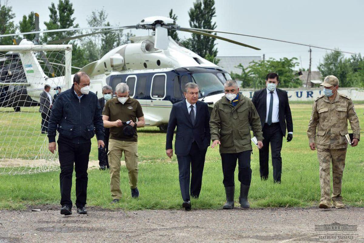 «Vaziyat to‘liq nazoratga olingan» – Prezident va hukumat a'zolari Sardobada 
