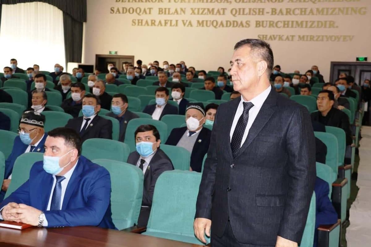 Forish tumanining sobiq hokimi Jizzax viloyati hokimiga o‘rinbosar bo‘ldi