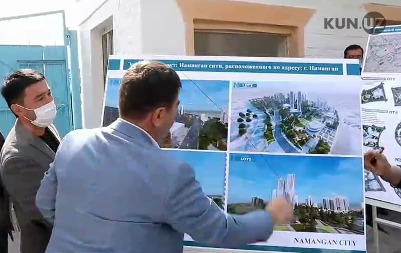 Namangan viloyatining yangi hokimi Namangan City loyihasini bekor qildi - video