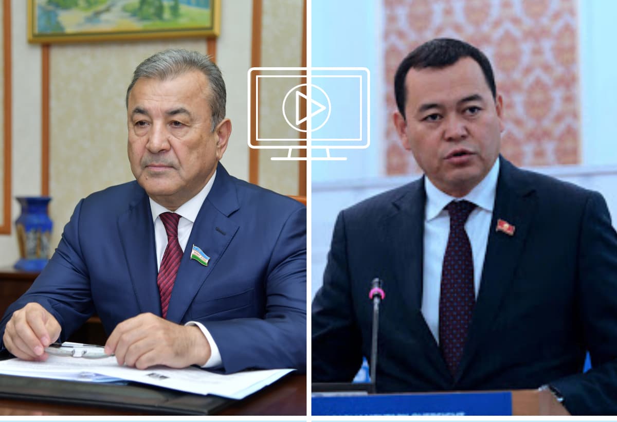 Sodiq Safoyev Qirg‘iziston parlamenti spikeri bilan videomuloqot qildi