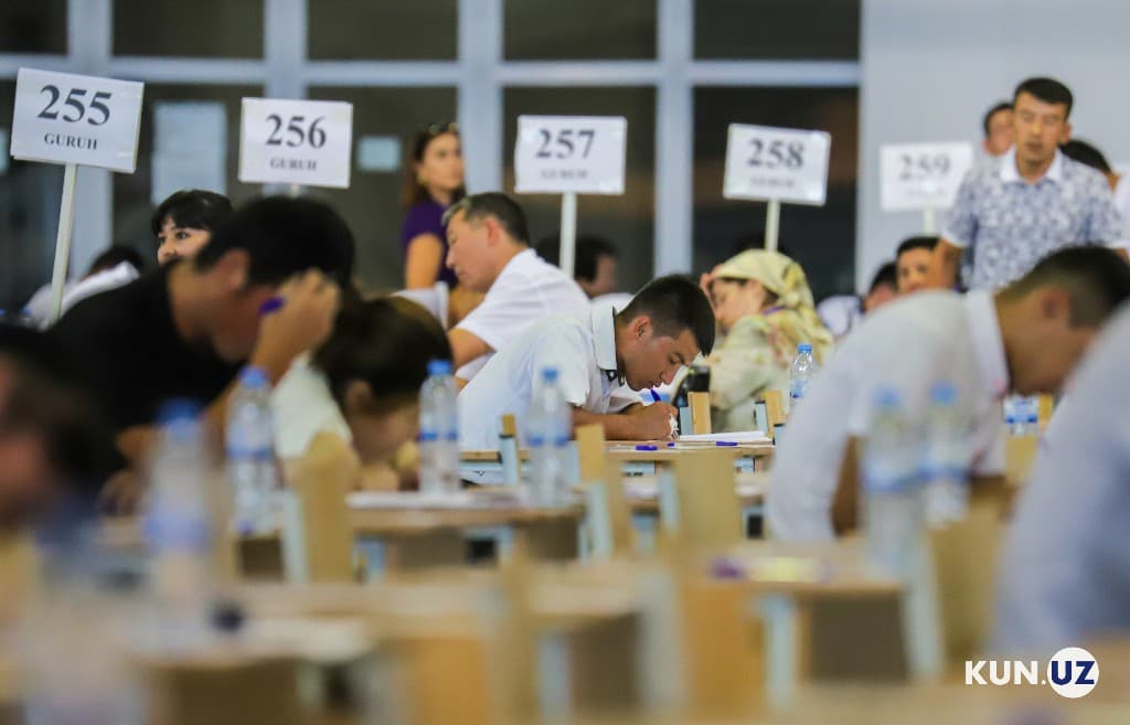 Test sinovlari uch smenada tashkil etiladi. Jarayon karantin qoidalariga qat'iy rioya qilgan holda o‘tkaziladi