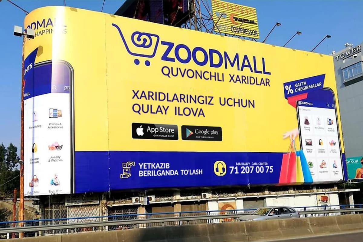 ZoodMall ilovasi 10 million dollar jalb qildi