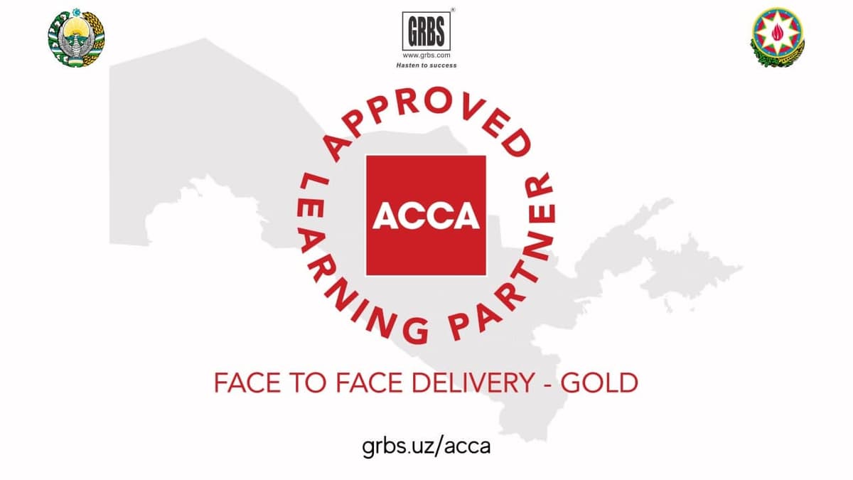 O‘zbekistondagi GRBS «ACCA Gold Learning Partner» maqomining egasi bo‘ldi