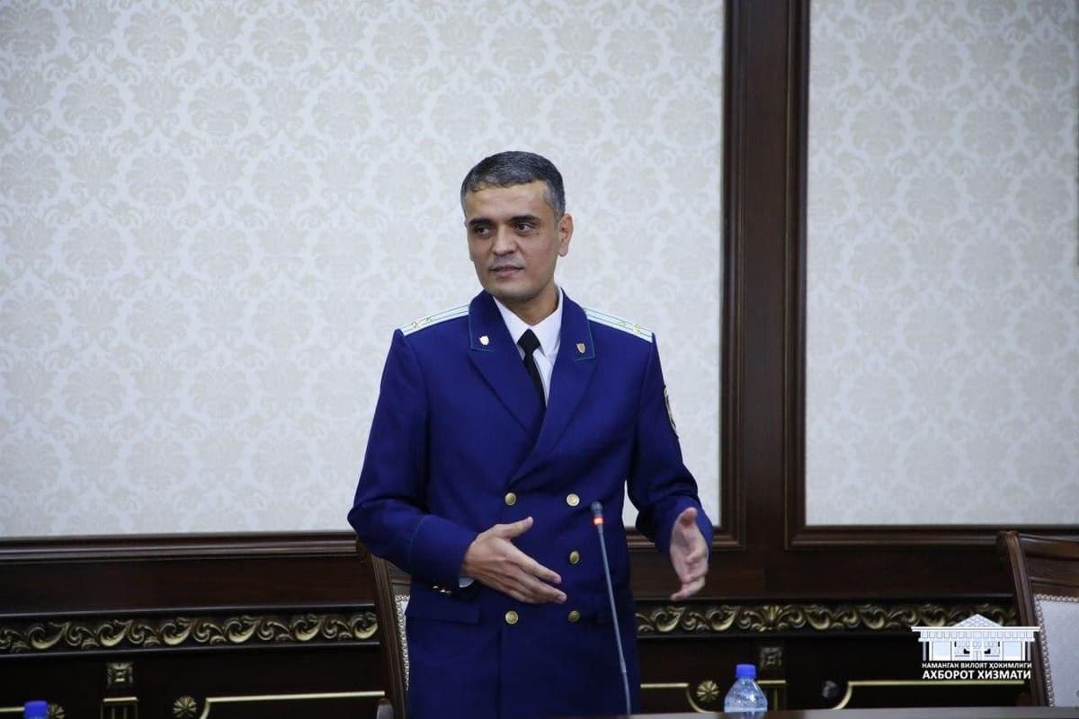 Назначен новый прокурор Наманганской области 